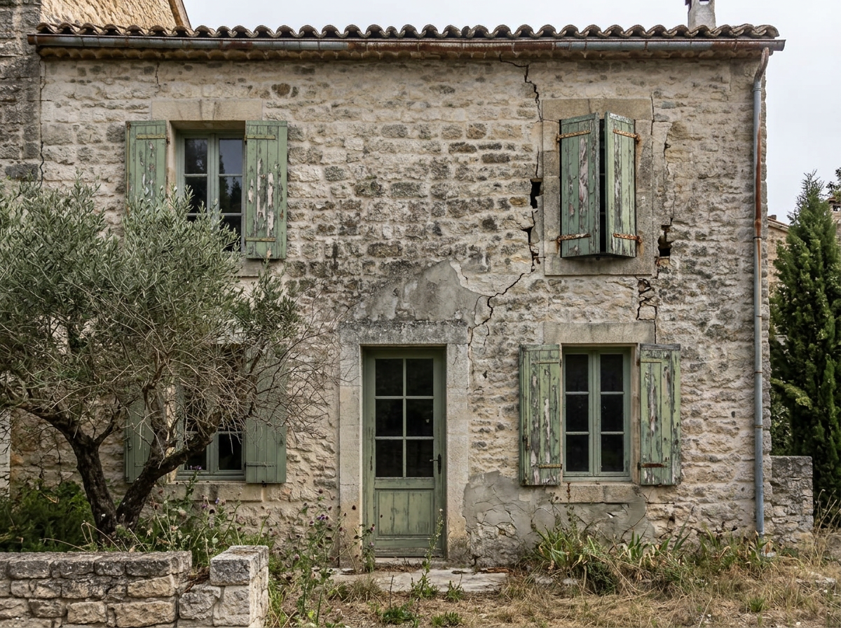 Maison avant restauration