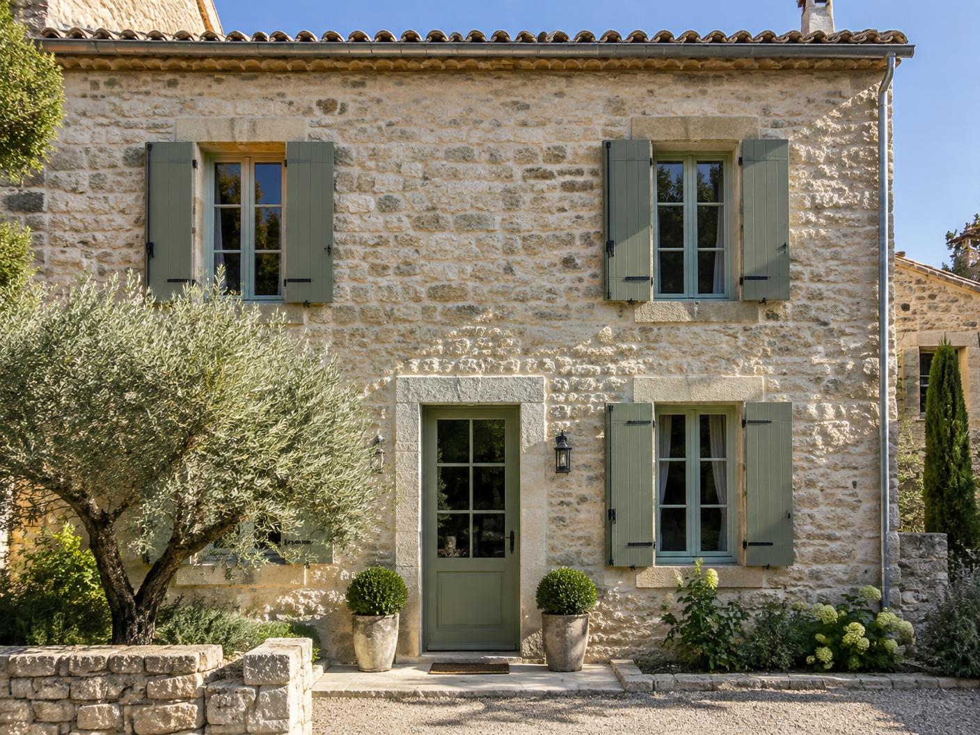 Maison après restauration