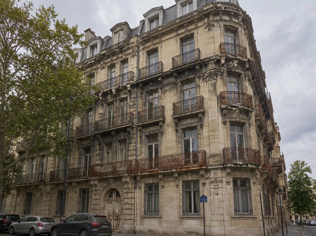 Immeuble avant restauration
